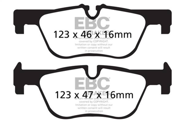 EBC - EBC Brakes S4KR1445 EBC S4 Brake Pad and Rotor Kit - Fits 2016-2018 BMW 330e, 430i