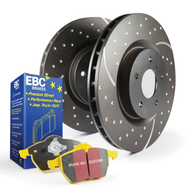 EBC - EBC Brakes S5KF1907 S5 Kits Yellowstuff and GD Rotors