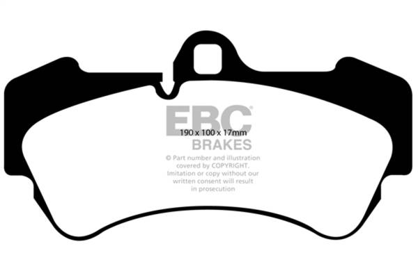 EBC - EBC Brakes S6KF1276 EBC S6 Brake Pad and Rotor Kit - Fits 2004-2010 Porsche, Volkswagen models