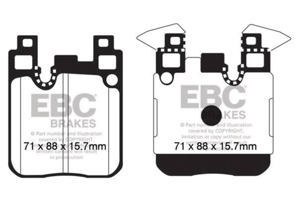 EBC - EBC Brakes S6KR1203 EBC S6 Brake Pad and Rotor Kit - Fits select 2013-2020 BMW models