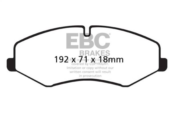 EBC - EBC Brakes S8KF1111 EBC S8 Brake Pad and Rotor Kit - Fits 2010-2013 Land Rover Range Rover Sport, LR4