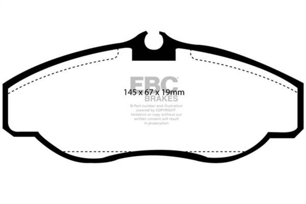 EBC - EBC Brakes S9KF1588 EBC S9 Brake Pad and Rotor Kit - Fits 2000-2004 Land Rover Discovery