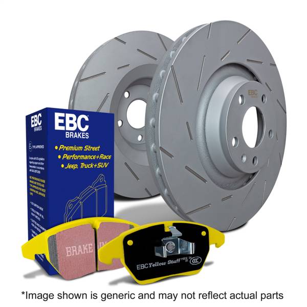 EBC - EBC Brakes S9KR1424 EBC S9 Brake Pad and Rotor Kit - Fits 1996-2004 Land Rover Range Rover, Discovery
