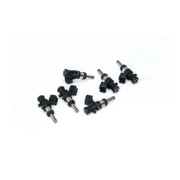 DeatschWerks - DeatschWerks 16MX-00-0500-6 DeatschWerks Bosch EV14 Universal 40mm Compact Matched Set of 6 Injectors 500cc (Extended Nozzle)