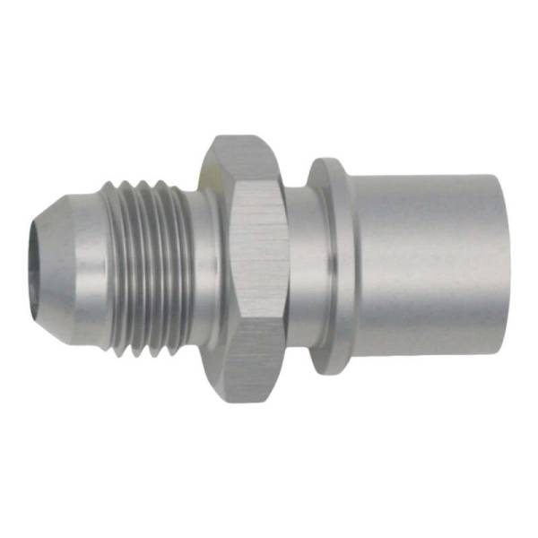 DeatschWerks - DeatschWerks 6-02-0127 DeatschWerks 6AN Male Flare to Toyota Module Quick Connect - Anodized DW Titanium