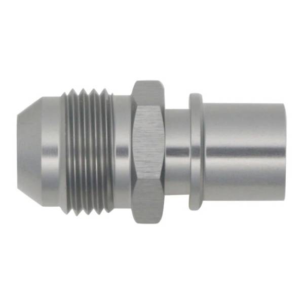 DeatschWerks - DeatschWerks 6-02-0128 DeatschWerks 8AN Male Flare to Toyota Module Quick Connect - Anodized DW Titanium