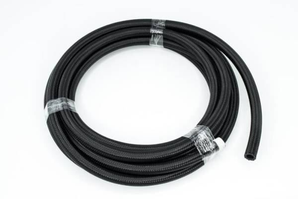DeatschWerks - DeatschWerks 6-02-0816-20 DeatschWerks 8AN Black Nylon Braided CPE Hose 20 Feet