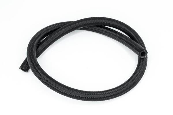 DeatschWerks - DeatschWerks 6-02-0816-3 DeatschWerks 8AN Black Nylon Braided CPE Hose 3 Feet