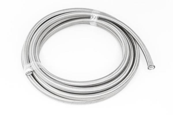 DeatschWerks - DeatschWerks 6-02-0862-20 DeatschWerks 8AN SS Double Braided PTFE Hose 20 Feet