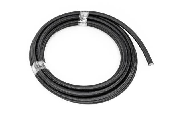 DeatschWerks - DeatschWerks 6-02-0865-20 DeatschWerks 8AN Black Nylon Braided PTFE Hose 20 Feet