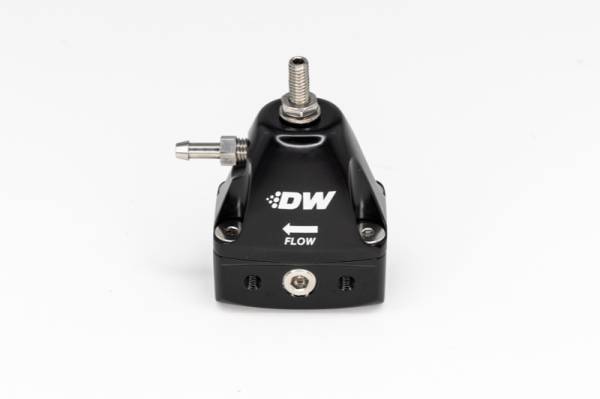 DeatschWerks - DeatschWerks 6-1001-FRB DeatschWerks DWR1000iL In-Line Adjustable Fuel Pressure Regulator - Black