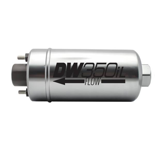 DeatschWerks - DeatschWerks 9-350 DeatschWerks 350 LPH DW350iL In-Line External Fuel Pump (No Bracket)