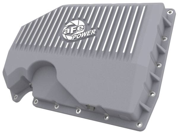 aFe - aFe 46-71240A aFe 05-19 VW 1.8L/2.0L w/o Oil Sensor Engine Oil Pan Raw POWER Street Series w/ Machined Fins