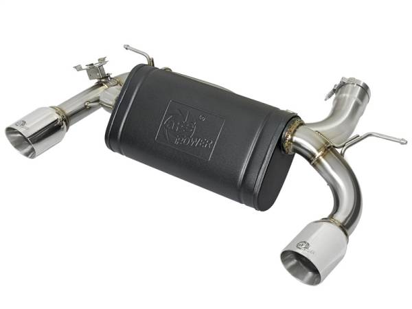 aFe - aFe 49-36336-P aFe MACHForce XP Exhausts Axle-Back 12-15 BMW 335i 3.0T (SS w/Polished Tips)