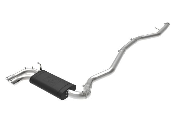 aFe - aFe 49-36345-P aFe MACH Force-Xp 2-1/2in 304SS Cat Back Exh w/Polished Tips 14-16 BMW 228i (F22/23) L4-2.0L (t) N20
