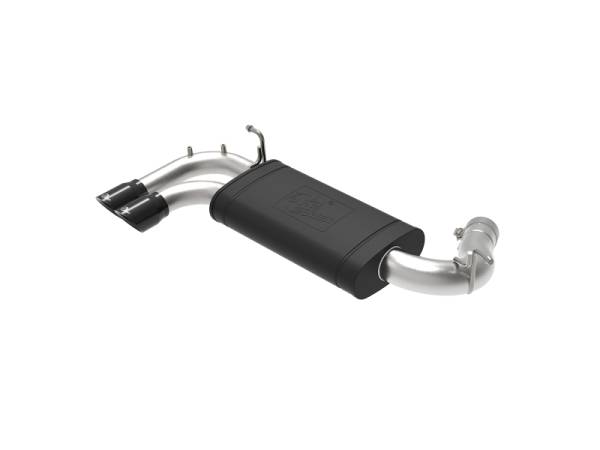 aFe - aFe 49-36346-B aFe MACH Force-Xp 2-1/2in 304 SS Axle Back Exh w/Black Tips 14-16 BMW 228i (F22/23) L4-2.0L (t) N20
