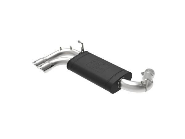 aFe - aFe 49-36346-P aFe MACH Force-Xp 2-1/2in 304 SS Axle Back Exh w/Polish Tips 14-16 BMW 228i (F22/23) L4-2.0L (t) N20