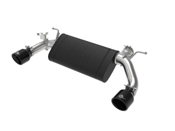 aFe - aFe 49-36348-B aFe MACHForce XP 3in to 2.5in 304 SS Axle-Back Exhaust w/ Black Tips 14-16 BMW M235i
