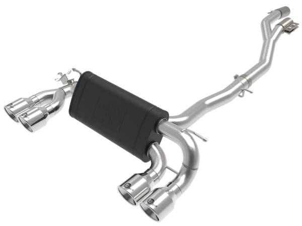 aFe - aFe 49-36350-P aFe MACHForce XP Exhausts Cat-Back SS 19-21 BMW M2 Competition L6-3.0L w/Polished Tips