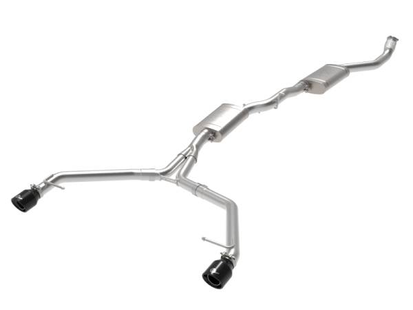 aFe - aFe 49-36438-B aFe MACH Force-Xp 13-16 Audi Allroad L4 SS Cat-Back Exhaust w/Black Tips