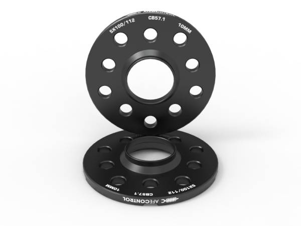 aFe - aFe 610-611001-B aFe CONTROL Billet Aluminum Wheel Spacers 5x100/112 CB57.1 10mm - Volkswagen/Audi