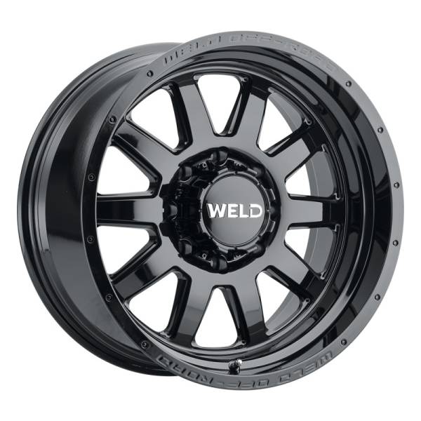 Weld - Weld W16809017500 Weld Off-Road W168 20X9 Stealth 8X170 ET00 BS5.00 Gloss Black 125.1