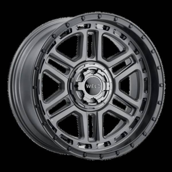 Weld - Weld W22109098575 Weld Off-Road Crux 20x9in / 6x135 BP / ET +20 / 106.1mm Bore - Satin Gunmetal / Satin Black Wheel