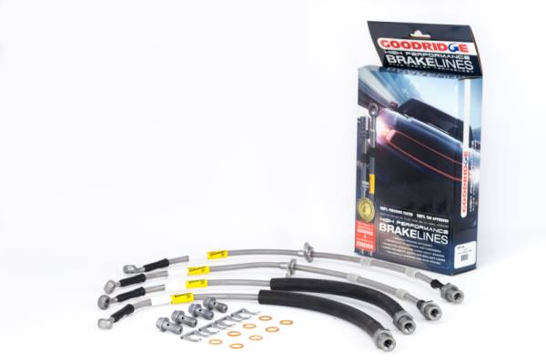 Goodridge - Goodridge 12302 Goodridge 16-17 Chevrolet Camaro LT (w/ Brembo Calipers) SS Brake Lines