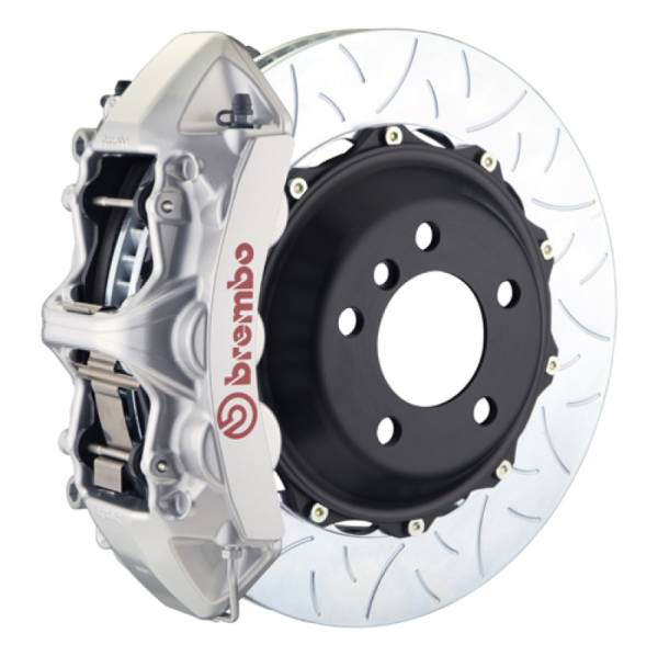 Brembo - Brembo 2B3.9001A3 Brembo 03-07 H2 Rear GT BBK 4 Piston Cast 2pc 380x32 2pc Rotor Slotted Type-3-Silver