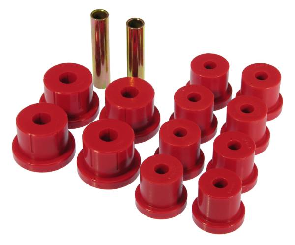Prothane - Prothane 7-1018 Prothane 62-67 Chevy Nova Mono Leaf Spring Bushings - Red