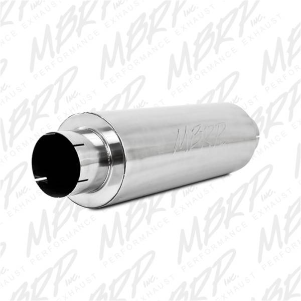 MBRP - MBRP Exhaust pM2220A MBRP Universal Quiet Tone Muffler 5in Inlet /Outlet 8in Dia Body 31in Overall