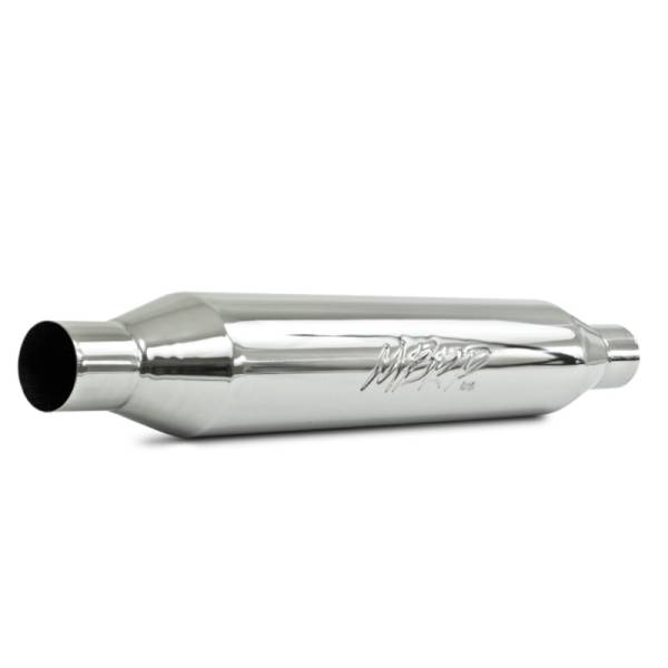 MBRP - MBRP Exhaust pR1015 MBRP Universal Resonator 2.25in Inlet /Outlet 22in Body 26in Overall T304