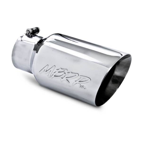 MBRP - MBRP Exhaust pT5072 MBRP Universal Tip 6 O.D. Dual Wall Angled 4 inlet 12 length
