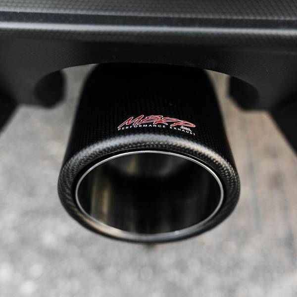 MBRP - MBRP Exhaust pT5122CF MBRP Universal Carbon Fiber Tip 4in OD/3in Inlet/7.7in L