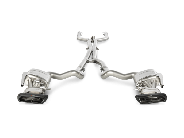 Akrapovic - Akrapovic E-ME/T/3 Akrapovic 16-17 Mercedes-AMG C63 Coupe (C5) Evolution Link Pipe Set (Titanium) - Fits 2015-2018 Mercedes-Benz C63 AMG