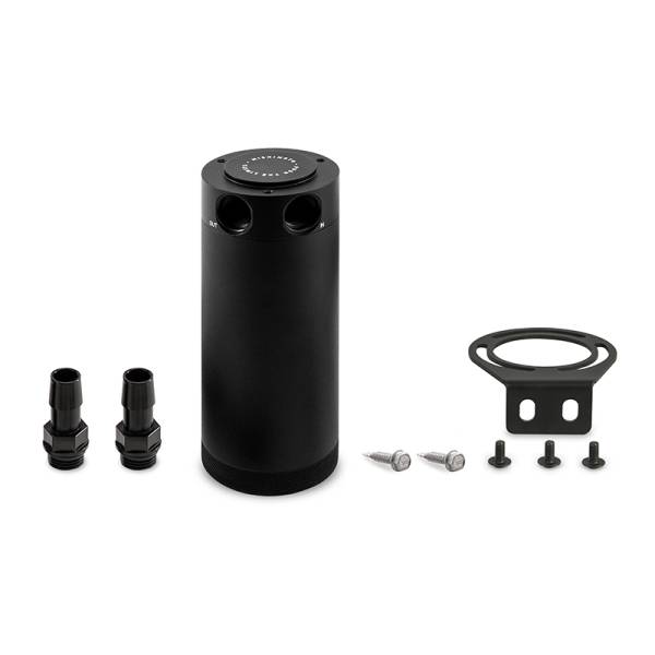 Mishimoto - Mishimoto MMBCC-CBTWO-XLBK Mishimoto 2-Port Universal XL Baffled Catch Can - Black