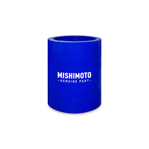 Mishimoto - Mishimoto MMCP-35SBL Mishimoto 3.5 Inch Straight Coupler - Blue