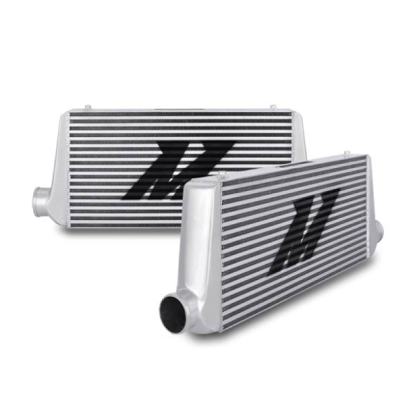 Mishimoto - Mishimoto MMINT-UR Mishimoto Universal Silver R Line Intercooler Overall Size: 31x12x4 Core Size: 24x12x4 Inlet /Outlet