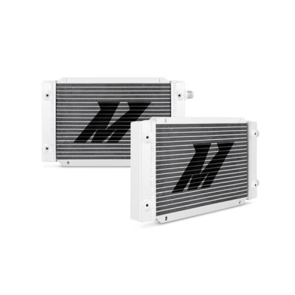 Mishimoto - Mishimoto MMOC-19DP Mishimoto Universal 19 Row Dual Pass Oil Cooler