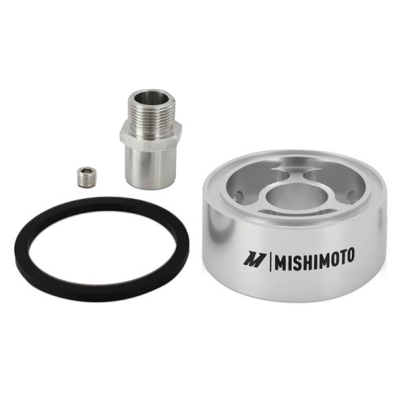 Mishimoto - Mishimoto MMOC-SPC32-M22SL Mishimoto Oil Filter Spacer 32mm M22 x 1.5 Thread - Silver