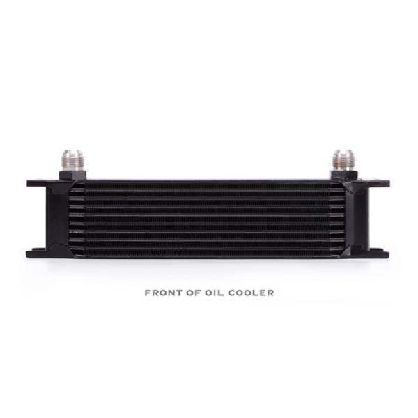 Mishimoto - Mishimoto MMOC-UBK Mishimoto Universal 10 Row Oil Cooler Kit - Black