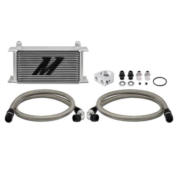 Mishimoto - Mishimoto MMOC-UL Mishimoto Universal 19 Row Oil Cooler Kit