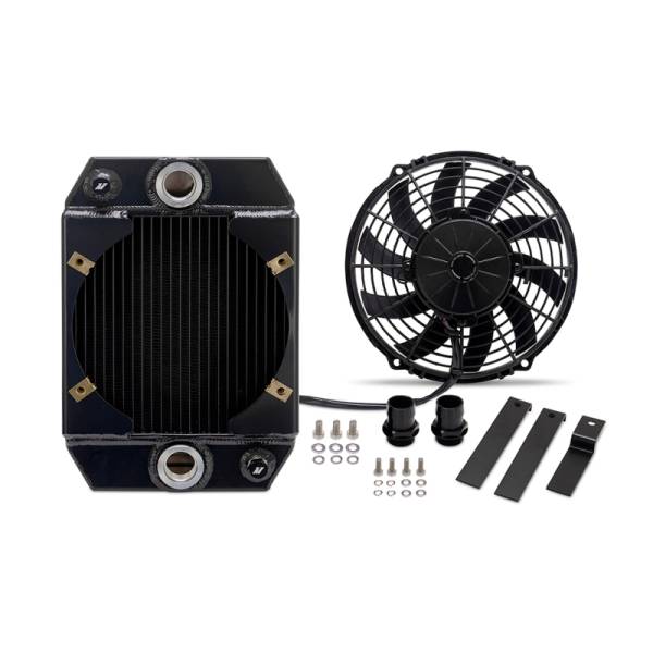 Mishimoto - Mishimoto MMRAD-UNI-DRGBK Mishimoto Universal Drag Race Performance Aluminum Radiator - Black