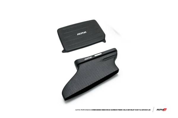 AMS - AMS ALP.19.08.0003-1 AMS Performance 14-18 Mercedes-Benz CLA 45 AMG 2.0T Alpha Cold Air intake w/Carbon Fiber Lid & Duct