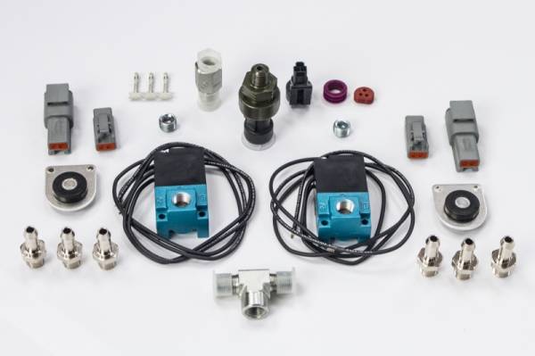 Haltech - Haltech HT-020402 Haltech CO2 Boost Control Dual Solenoid & Pressure Sensor Kit
