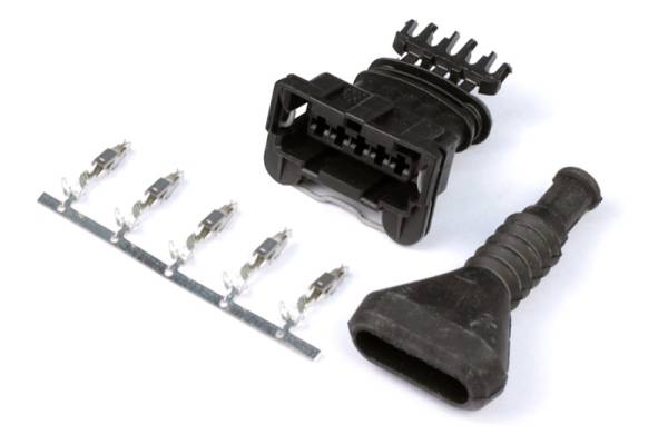 Haltech - Haltech HT-030312 Haltech Bosch 5 Pin Junior Timer Female Connector Plug & Pins