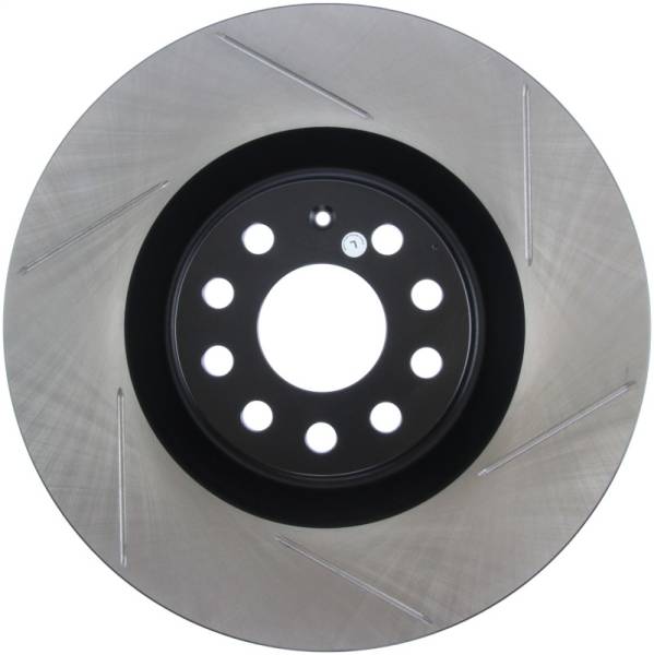 Stoptech - Stoptech 126.33112SL StopTech Power Slot 09 VW CC (Passat CC) / 06-09 Passat Front Left Slotted Rotor