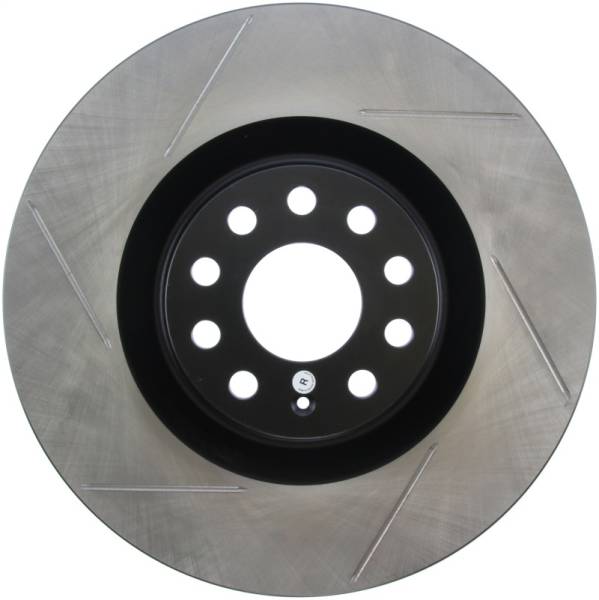 Stoptech - Stoptech 126.33112SR StopTech Power Slot 09 VW CC (Passat CC) / 06-09 Passat Front Right Slotted Rotor