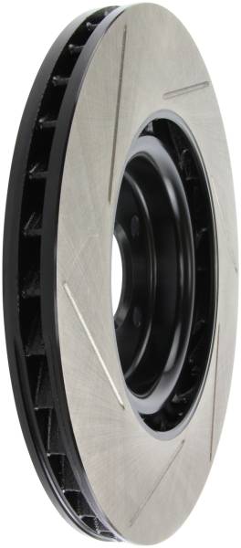 Stoptech - Stoptech 126.33124SL StopTech Power Slot 10-6/11 Audi S4 / 08-11 S5 Front Left Slotted Rotor