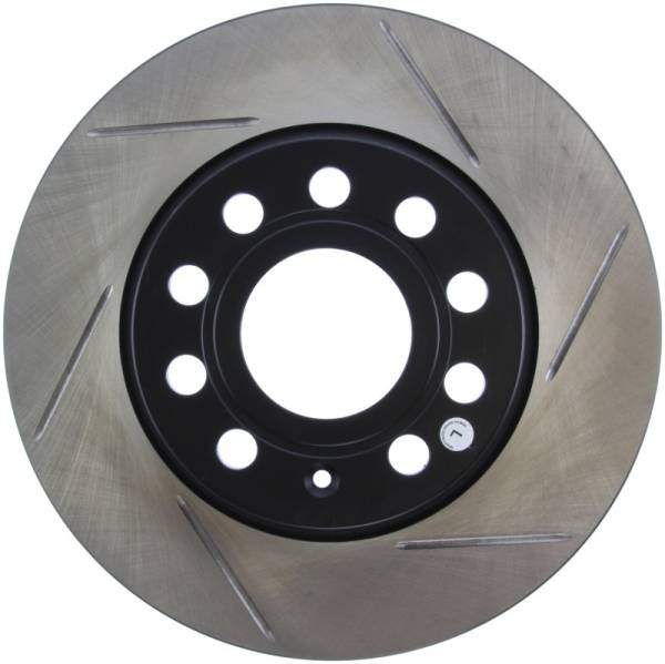 Stoptech - Stoptech 126.33131SL StopTech Power Slot Volkswagen GTI Rear Left Slotted Rotor